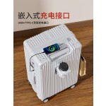 2025 New Style Suitcase for Men and Women, 20-inch/24-inch Trolley Travel Suitcase with Combination Lock, Large Capacity, Sturdy and Durable