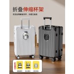 2025 New Style Suitcase for Men and Women, 20-inch/24-inch Trolley Travel Suitcase with Combination Lock, Large Capacity, Sturdy and Durable