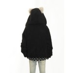 Xiao Hang hasn't had enough yet. Original winter cat embroidery mountain eagle thickened warm cotton coat for men and women, suede fleece jacket.